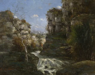 Rocks Near Ornans